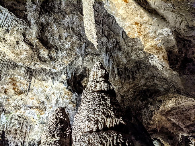 Carlsbad Caverns National Park - Almost touching