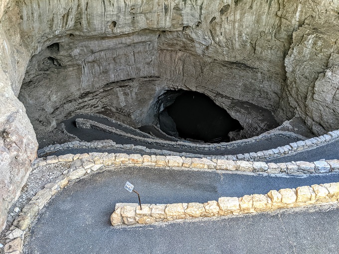Carlsbad Caverns National Park - Mouth of the caverns