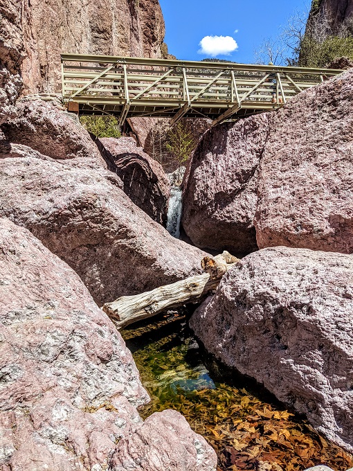 Catwalk Recreation Area, NM - Waterfall
