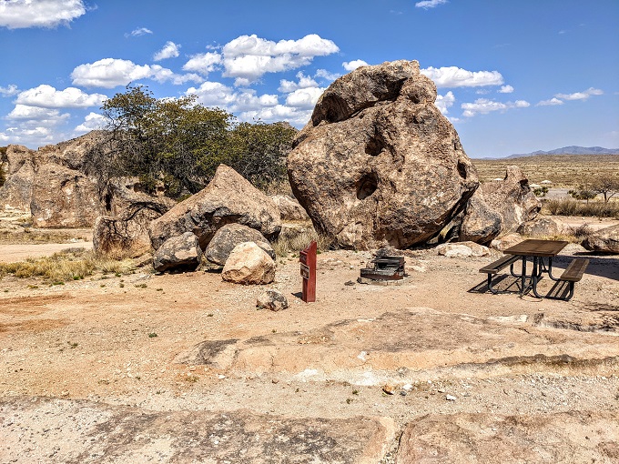 City of Rocks State Park - More picnic tables & grills