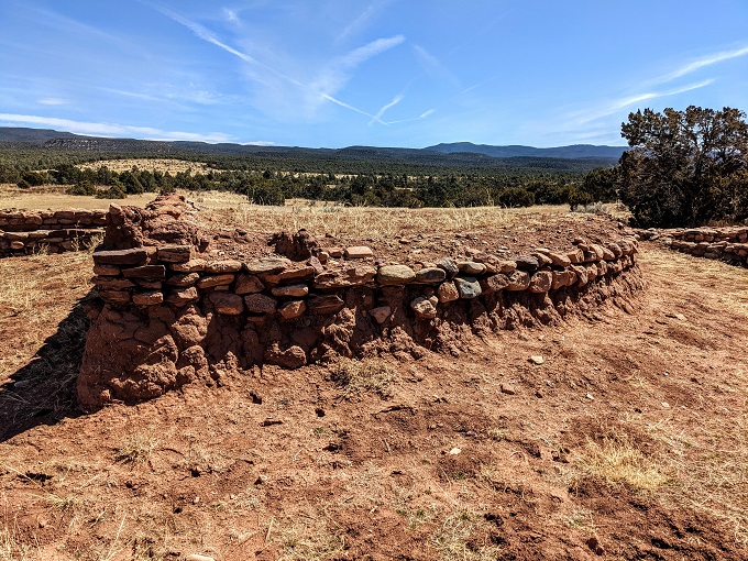 Pecos National Historical Park - Remains of a torreon