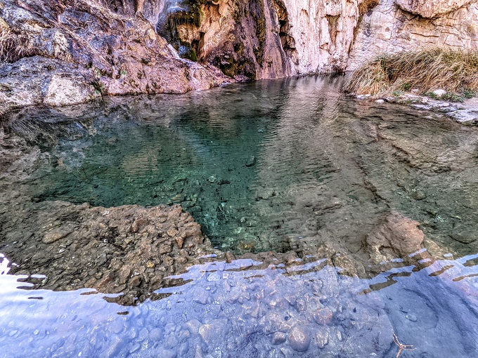 Pool at Sitting Bull Falls