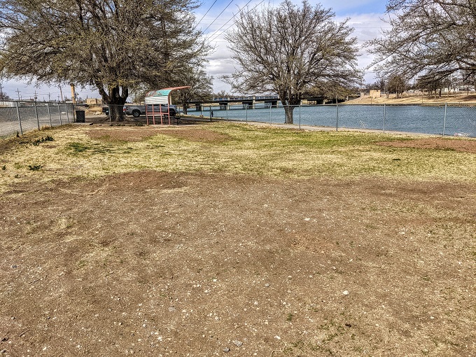 Small dog section of Carlsbad Dog Park, NM