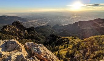 View from Sandia Peak overlook