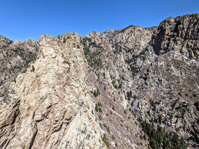 View from the Sandia Peak Tramway to the west