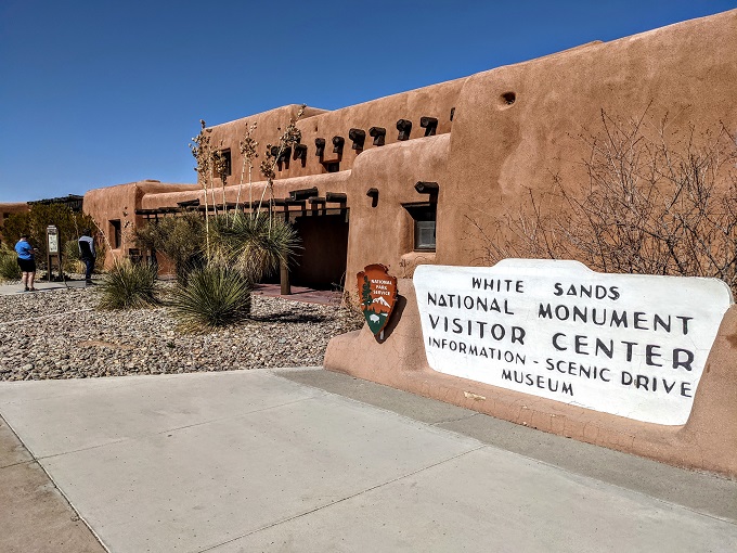 White Sands National Park visitor center