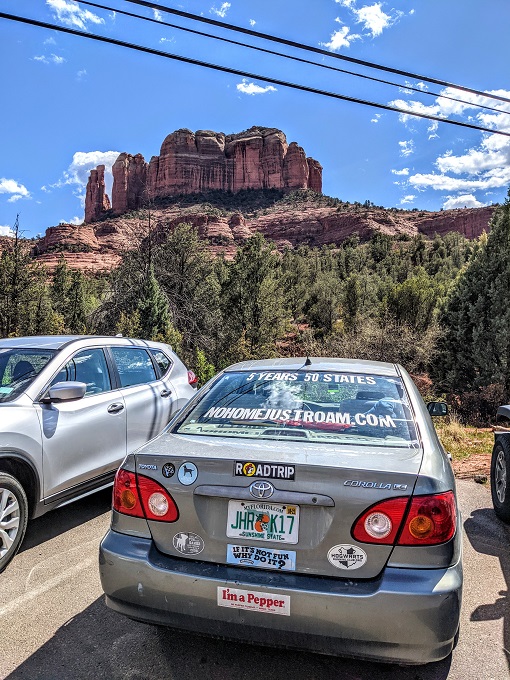 Cathedral Rock trailhead parking