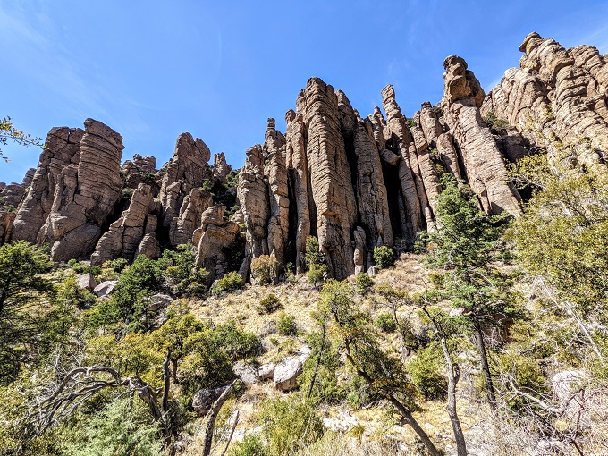 Chiricahua National Monument - Organ Pipe formation