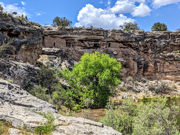 Cliff dwellings at Montezuma Well