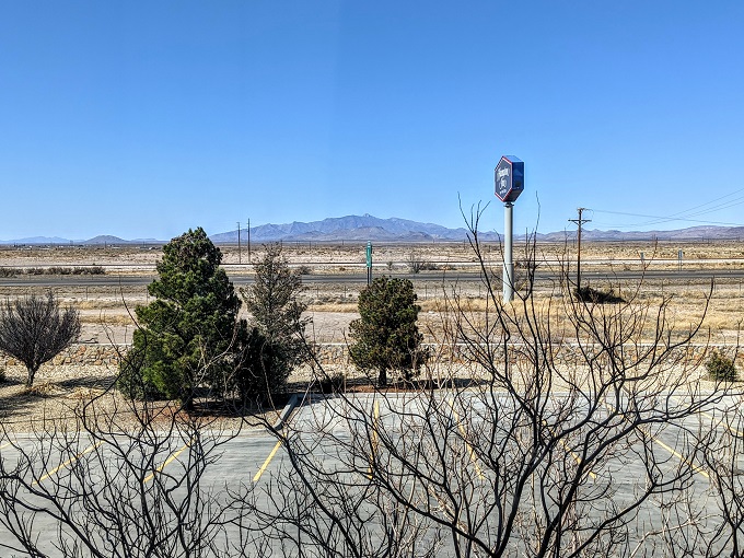 Hampton Inn Deming, NM - View from our room