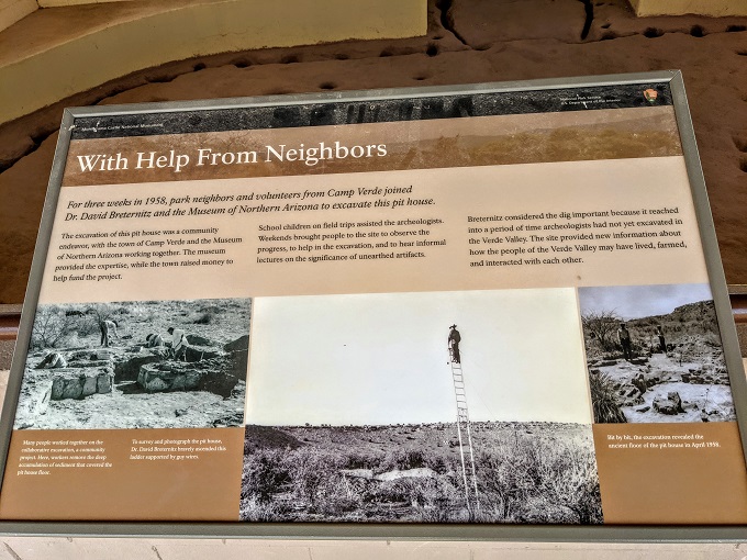Information about the excavation of the Pit House Ruin