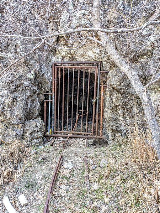 Mine entrance at Mogollon Ghost Town