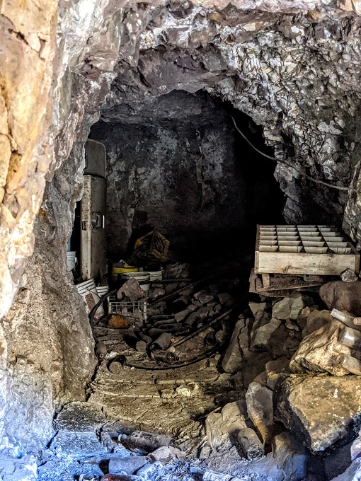Mogollon Ghost Town - Inside the cave