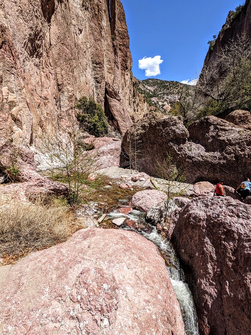 Pretty views at Catwalk Recreation Area, NM