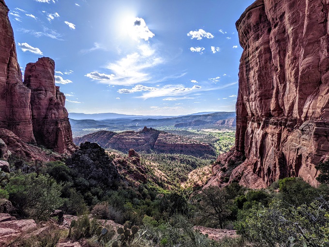 View from Cathedral Rock in Sedona