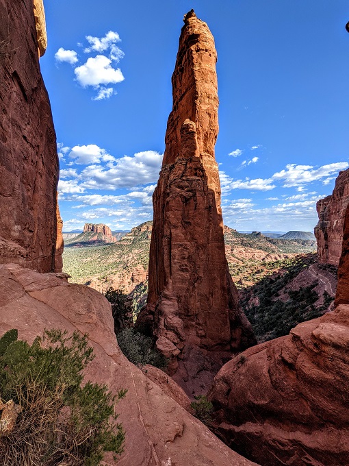 View from higher up on Cathedral Rock