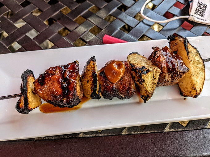 Duck skewer at Arizona Stronghold