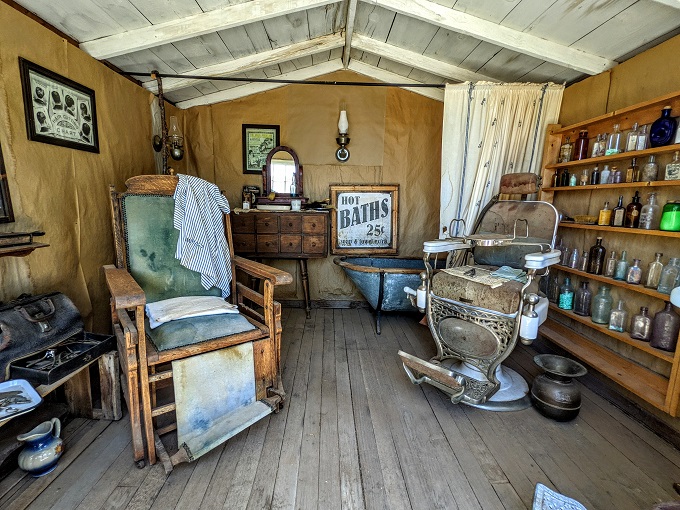 Exhibit at the Pioneer Living History Museum