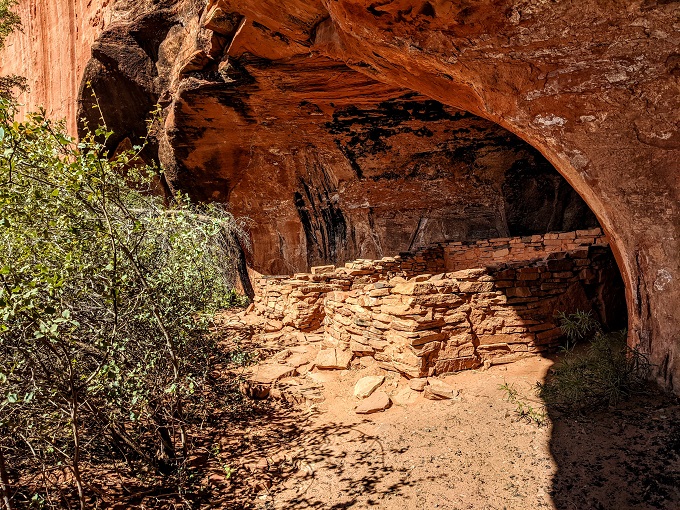 Possibly remains from an old cliff dwelling