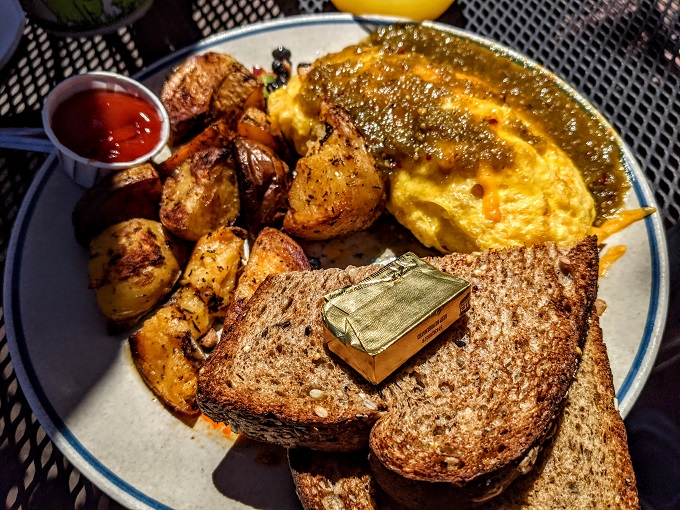 The Toasted Owl Cafe in Flagstaff, AZ - Spanish Omelette