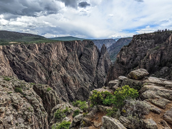 Black Canyon of the Gunnison National Park - Cross Fissures View
