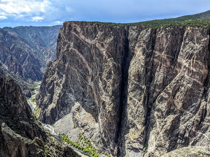 Black Canyon of the Gunnison National Park - Painted Wall View