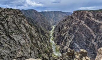 Black Canyon of the Gunnison National Park - View from Cedar Point