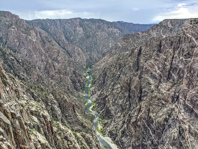 Black Canyon of the Gunnison National Park - View from Dragon Point