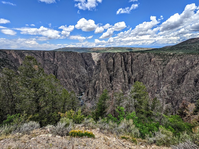 Black Canyon of the Gunnison National Park - View from Gunnison Point 1