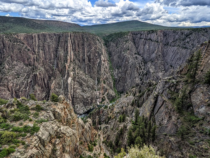 Black Canyon of the Gunnison National Park - View from Gunnison Point 2