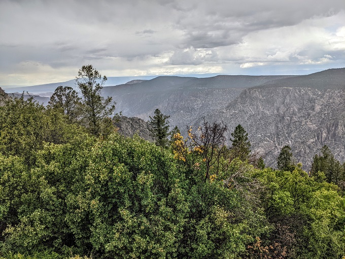 Black Canyon of the Gunnison National Park - View from High Point