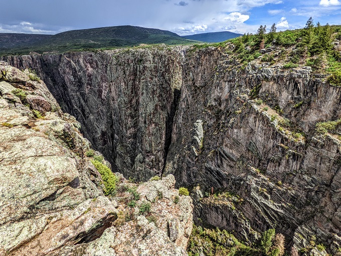 Black Canyon of the Gunnison National Park - View from Rock Point 1