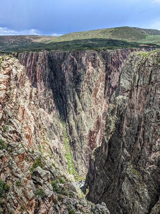 Black Canyon of the Gunnison National Park - View from Rock Point
