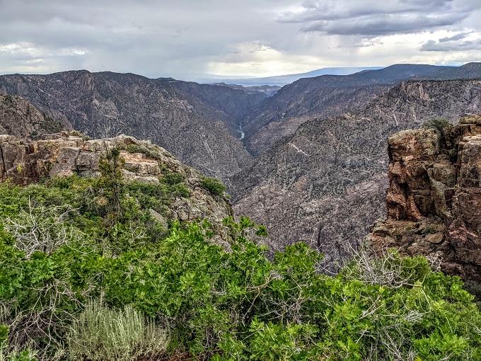 Black Canyon of the Gunnison National Park - View from Sunset Point