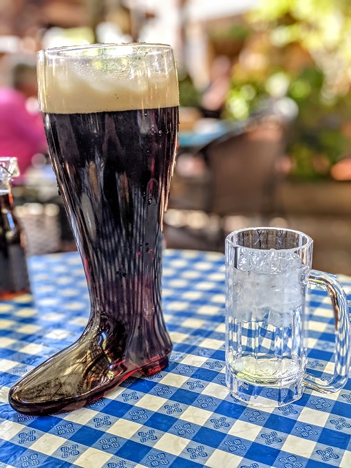 Edelweiss Restaurant - My boot of beer