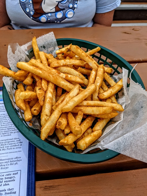 Fries from Pappy's Dock & Dine