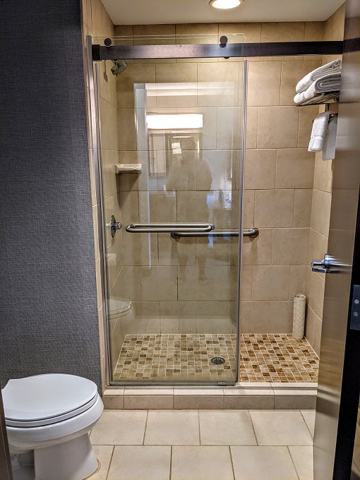 Hyatt Place Chesapeake Greenbrier VA - Walk-in shower