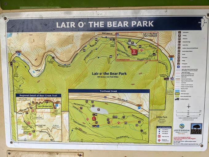 Map of Lair O' The Bear Park