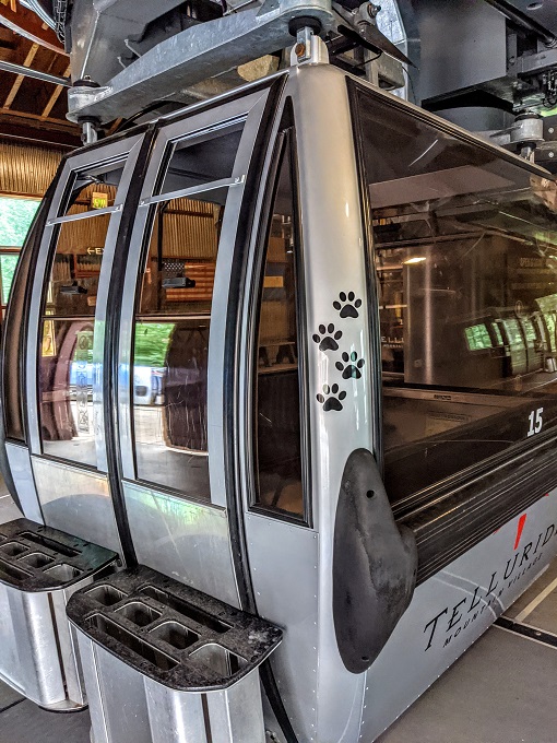 Telluride & Mountain Village Gondola - Pet-friendly car