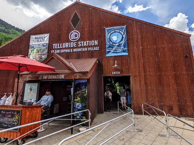 Telluride gondola station