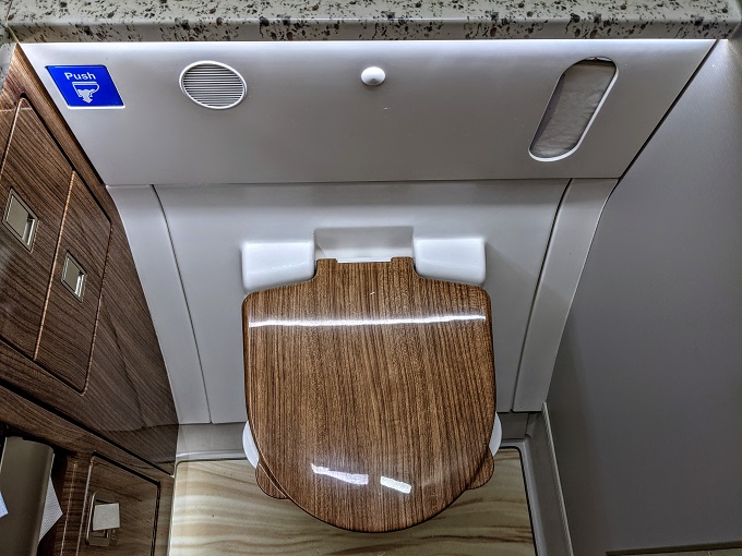 Emirates First Class - Restroom 1