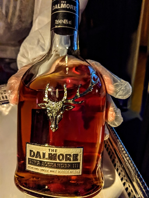 Emirates First Class - The Dalmore whiskey