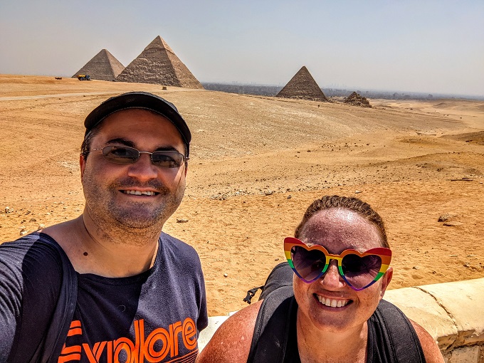 Giza Necropolis - Panorama Point selfie