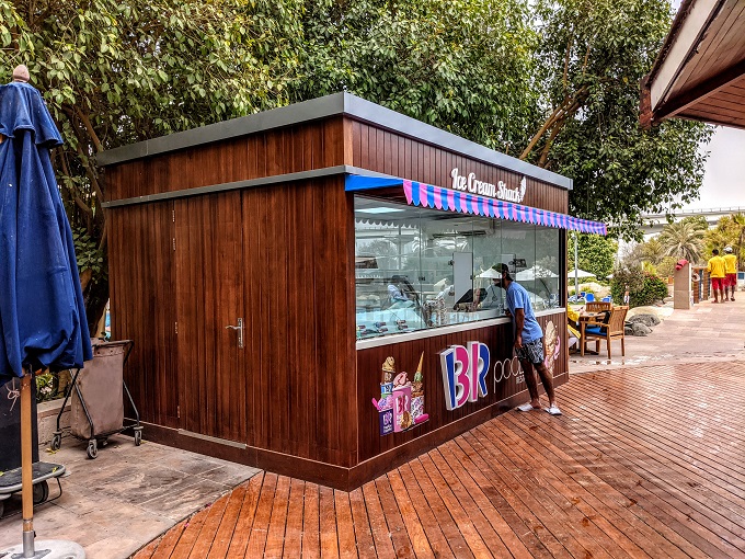 Grand Hyatt Dubai - Ice cream shack