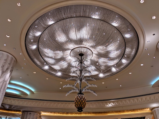 Grand Hyatt Dubai - Pineapple chandelier
