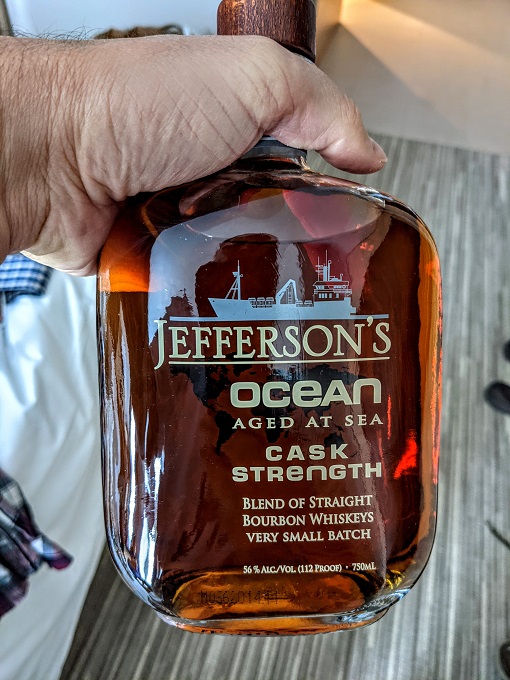 Jefferson's Ocean Aged At Sea whiskey
