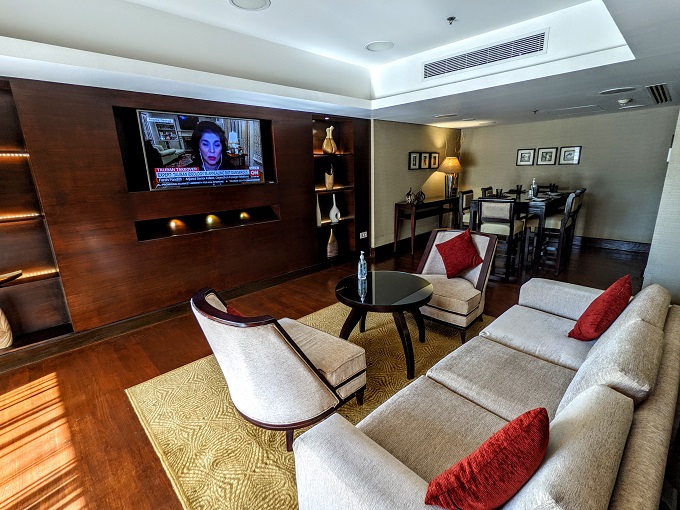 Marriott Mena House, Cairo, Egypt - Club lounge seating 2