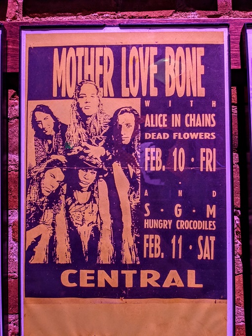 Mother Love Bone + Alice In Chains gig