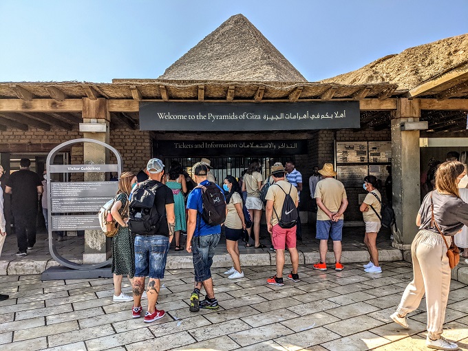 Pyramids ticket office
