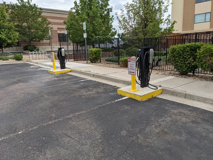 Element Denver Park Meadows, CO - Electric car charging station